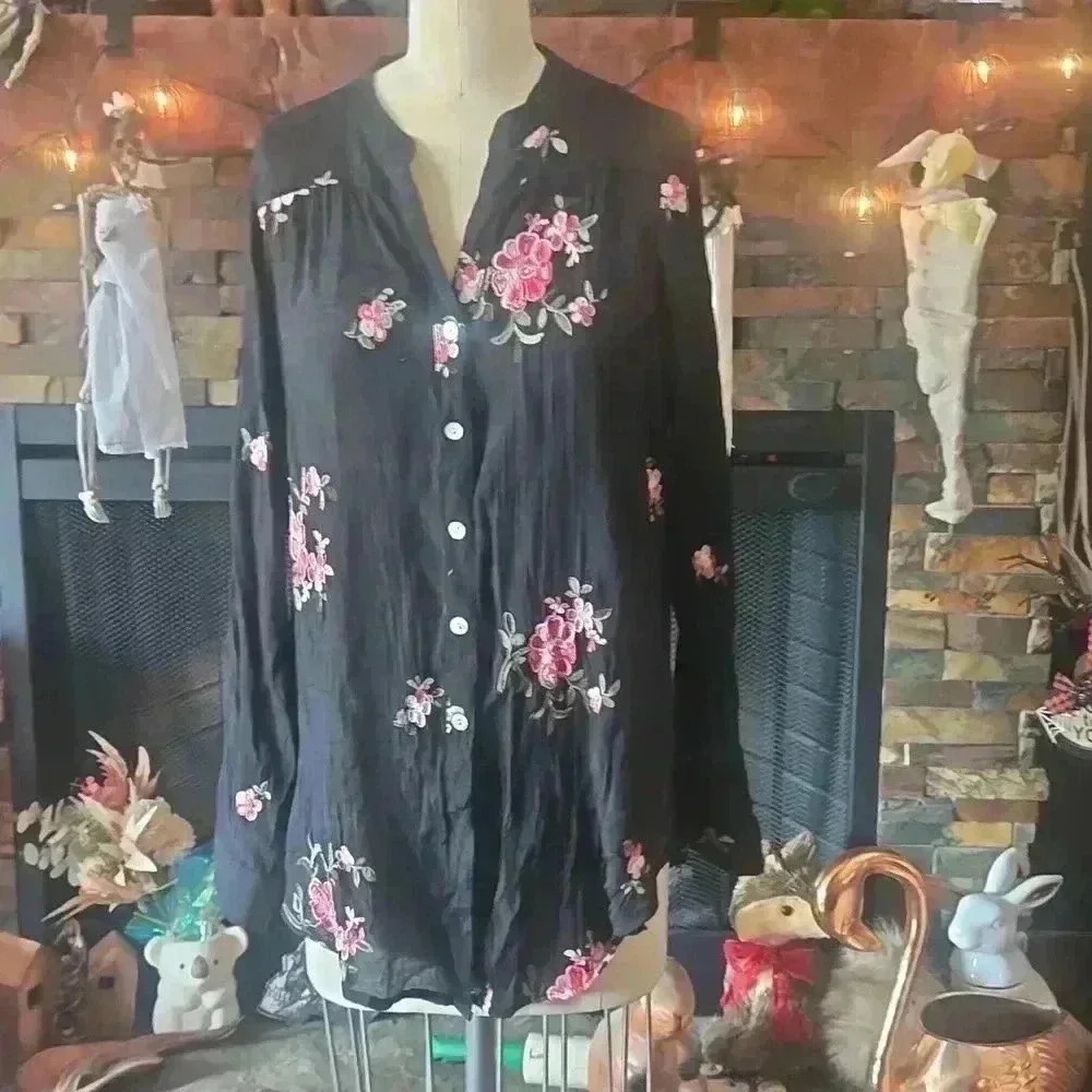 Floral blouse